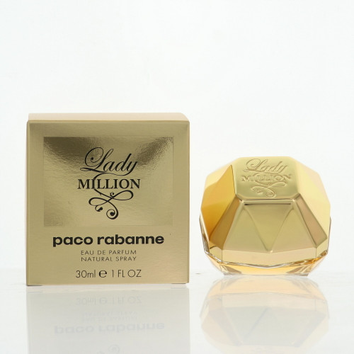 Lady Million By Paco Rabanne 1 Oz Eau De Parfum Spray For Women - Box (3349668612611)