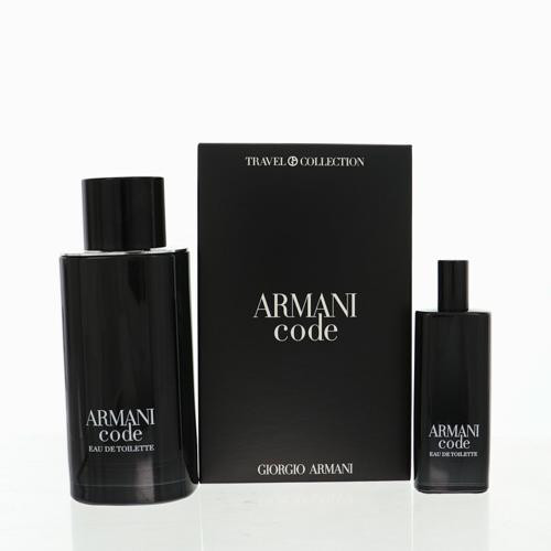 Armani Code By Giorgio Armani 4.2 Oz Eau De Toilette Spray For Men - Gift Set (3660732641727)