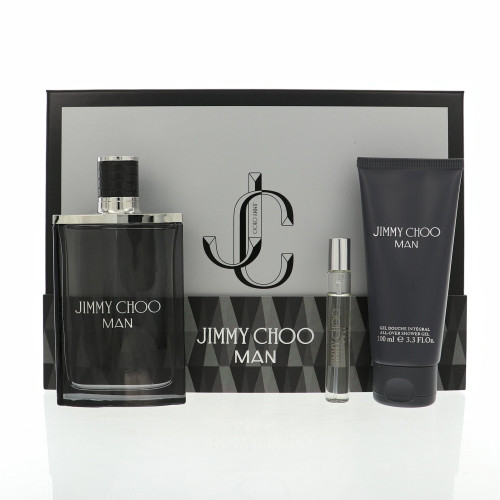 Jimmy Choo Man By Jimmy Choo 3.3 Oz Eau De Toilette Spray For Men - Gift Set (3386460156059)