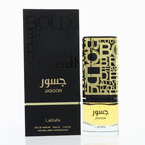 Jasoor By Lattafa 3.4 Oz Eau De Parfum Spray For Men - Box (6290360591513)