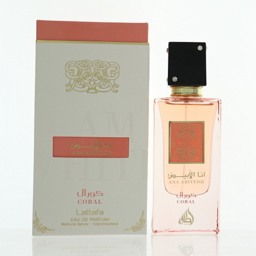 Ana Abiyedh Coral By Lattafa 2.04 Oz Eau De Parfum Spray For Men - Box (6290362341826)