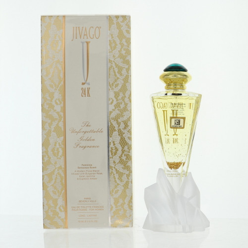 24K By Jivago 2.5 Oz Eau De Toilette Spray For Women - Box (714324102202)