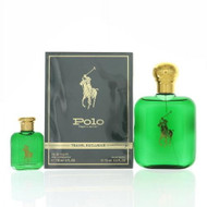 Polo By Ralph Lauren 2 Piece Set For Men: 4 Oz Eau De Toilette Spray, 0.5 Oz Eau De Toilette Splash For Men - Gift Set (3660732601400)