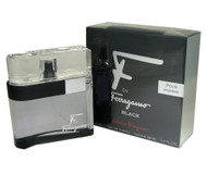 F By Ferragamo Pour Homme Black By Salvatore Ferragamo 3.4 Oz Eau De Toilette Spray For Men - Box (701019696504)