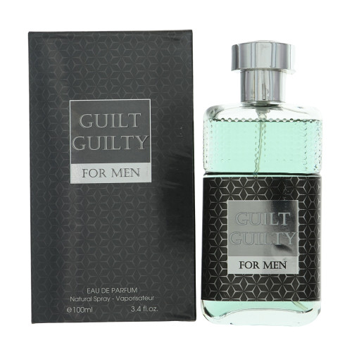 Guilt Guilty By Fragrance Couture 3.4 Oz Eau De Parfum Spray For Men - Box (8439627604445)