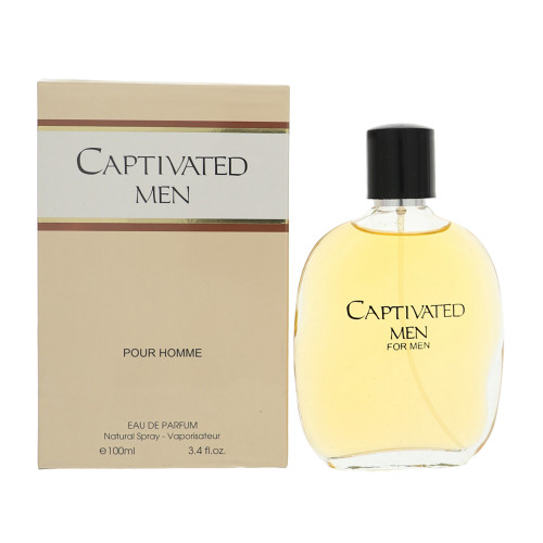 Captivated Men By Fragrance Couture 3.4 Oz Eau De Parfum Spray For Men - Box (8439627605374)
