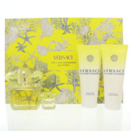 Yellow Diamond By Versace 3 Oz Eau De Toilette Spray For Women - Gift Set (8011003889051)