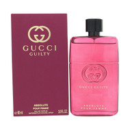 Gucci Guilty Absolute By Gucci 3 Oz Eau De Parfum Spray For Women - Box (8005610524177)