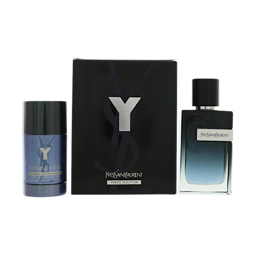 Y By Yves Saint Laurent 2 Piece Set For Men: 3.3 Oz Eau De Parfum Spray, 2.6 Oz Stick Deodorant For Men - Gift Set (3660732613670)