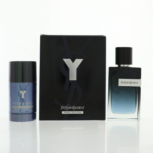 Y By Yves Saint Laurent 2 Piece Set For Men: 3.3 Oz Eau De Parfum Spray, 2.6 Oz Stick Deodorant For Men - Gift Set (3660732613670)