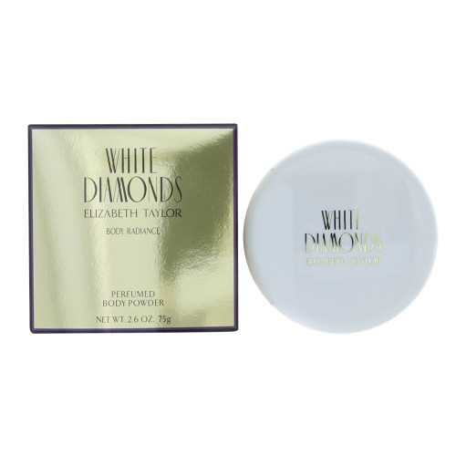 White Diamonds By Elizabeth Taylor 2.6 Oz Body Powder For Women - Box (716393041772)
