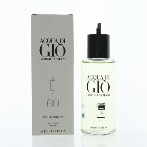 Acqua Di Gio By Giorgio Armani 5.1 Oz Eau De Parfum Recharge Refill For Men - Box (3614273662413)
