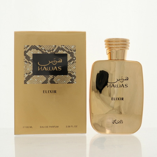 Hawas Elixir By Rasasi 3.38 Oz Eau De Parfum Spray For Men - Box (614514331057)