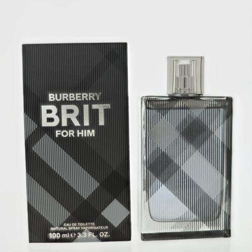 Burberry Brit By Burberry 3.3 Oz Eau De Toilette Spray For Men - Box (3614226905154)