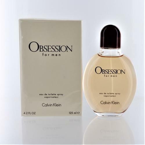 Obsession By Calvin Klein 4.2 Oz Eau De Toilette Spray For Men - Box (088300606511)