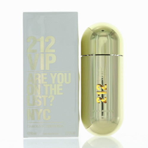 212 Vip By Carolina Herrera 2.7 Oz Eau De Parfum Spray For Women - Box (8411061711767)