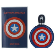 Captain America By Marvel 3.4 Oz Eau De Toilette Spray For Children - Box (8411114086224)