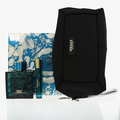 Versace Eros By Versace 3.4 Oz Eau De Toilette Spray For Men - Gift Set (8011003903078)