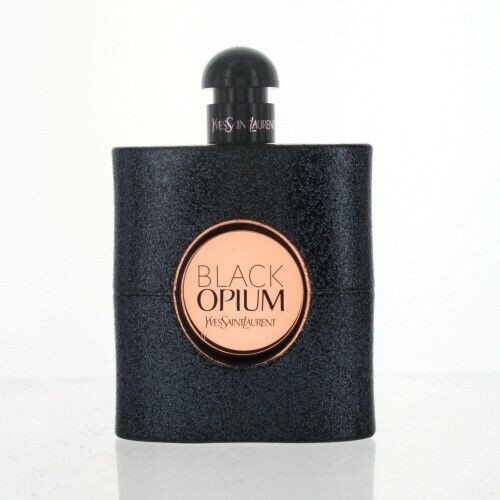 Black Opium By Yves Saint Laurent 3 Oz Eau De Parfum Spray For Women - Tester (3365440788039)