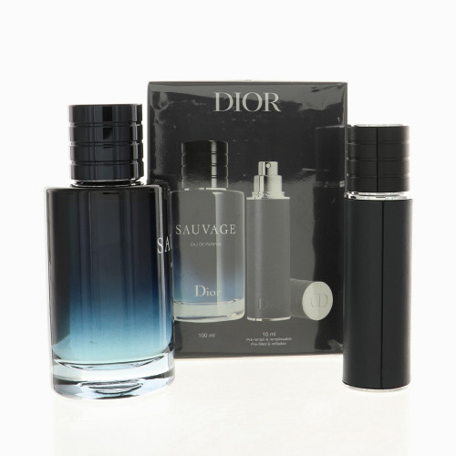 Sauvage By Christian Dior 3.4 Oz Eau De Parfum Spray For Men - Gift Set (3348901754354)