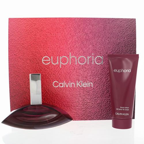 Euphoria By Calvin Klein 3.3 Oz Eau De Parfum Spray For Women - Gift Set (3616305433749)