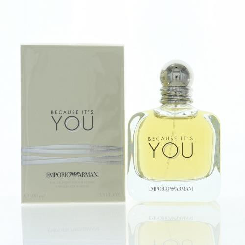 Emporio Armani Because It's You By Giorgio Armani 3.3 Oz Eau De Parfum Spray For Women - Box (3605522041486)
