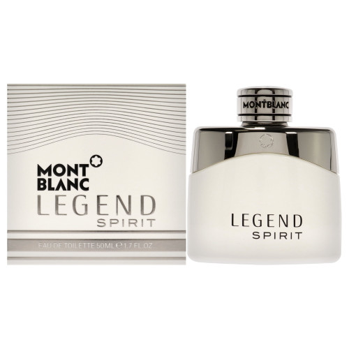 Mont Blanc Legend Spirit By Mont Blanc 1.7 Oz Eau De Toilette Spray For Men - Box (701019727369)