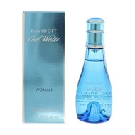 Cool Water By Davidoff 1.7 Oz Eau De Toilette Spray For Women - Box (3414202011769)