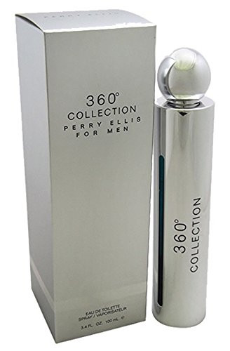 Perry Ellis 360 Collection By Perry Ellis 3.4 Oz Eau De Toilette Spray For Men - Box (844061006157)