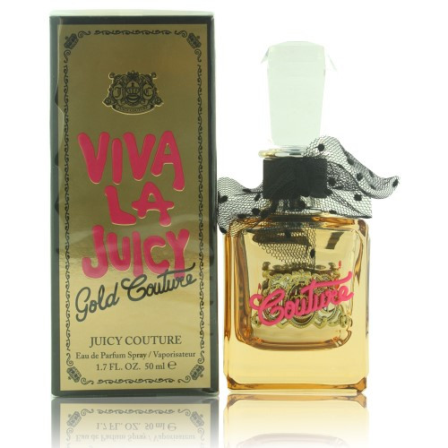 Viva La Juicy Gold Couture By Juicy Couture 1.7 Oz Eau De Parfum Spray For Women - Box (719346186568)