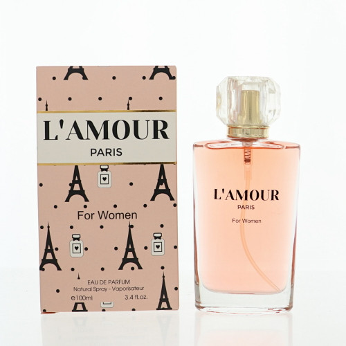 L'amour Paris By Fragrance Couture 3.4 Oz Eau De Parfum Spray For Women - Box (8439627604575)