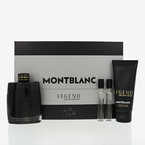 Mont Blanc Legend By Mont Blanc 3.3 Oz Eau De Parfum Spray For Men - Gift Set (3386460154352)