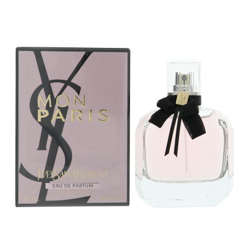 Mon Paris By Yves Saint Laurent 3 Oz Eau De Parfum Spray For Women - Box (3614270561634)