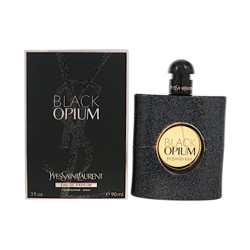 Black Opium By Yves Saint Laurent 3 Oz Eau De Parfum Spray For Women - Box (3365440787971)
