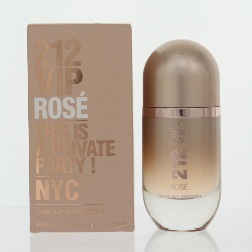 212 Vip Rose By Carolina Herrera 1.7 Oz Eau De Parfum Spray For Women - Box (8411061106518)