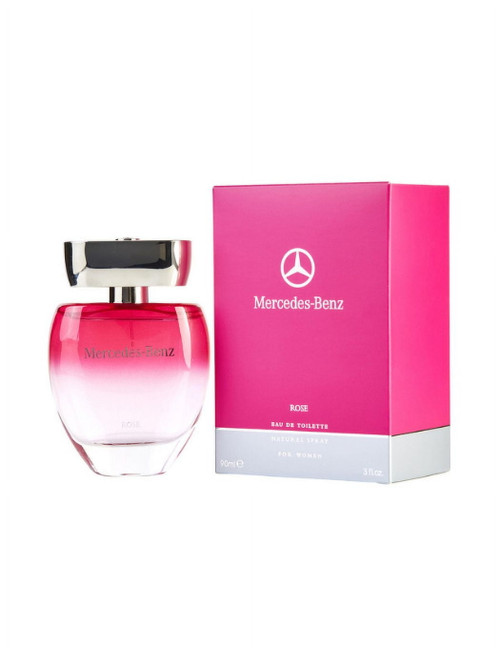 Mercedes Benz Rose By Mercedes Benz 3 Oz Eau De Toilette Spray For Women - Box (3595471026248)