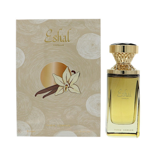 Eshal Vanilla By Paris Corner 3.4 Oz Eau De Parfum Spray For Women - Box (6290474886192)