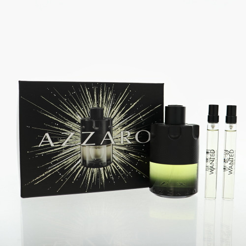 Azzaro The Most Wanted Intense By Azzaro 3.38 Oz Eau De Toilette Spray For Men - Gift Set (3614274315219)