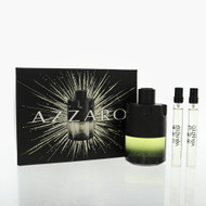 Azzaro The Most Wanted Intense By Azzaro 3 Piece Set For Men: 3.38 Oz Eau De Toilette Spray, 0.33 Oz Eau De Toilette Spray, 0.33 Oz Eau De Toilette Spray For Men - Gift Set (3614274315219)