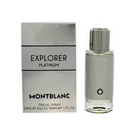 Explorer Platinum By Mont Blanc 1 Oz Eau De Parfum Spray For Men - Box (3386460135832)
