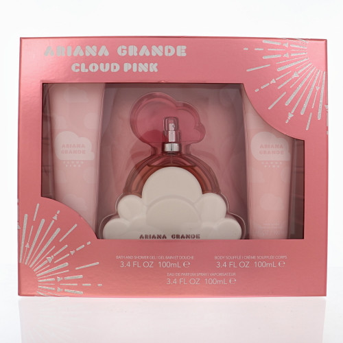 Cloud Pink By Ariana Grande 3.4 Oz Eau De Parfum Spray For Women - Gift Set (810101507151)