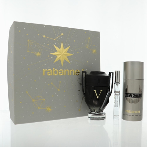 Paco Rabanne Invictus Victory Extreme By Paco Rabanne 3.4 Oz Eau De Parfum Spray For Men - Gift Set (3349668656202)
