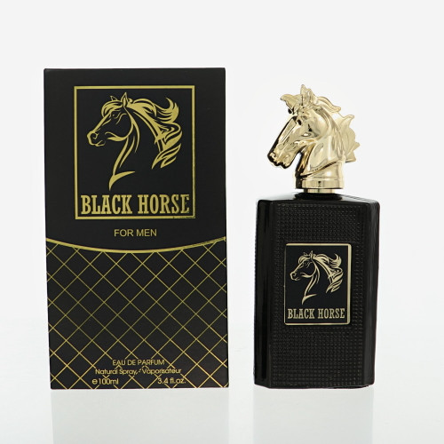 Black Horse By Fragrance Couture 3.4 Oz Eau De Parfum Spray For Men - Box (8439627611290)