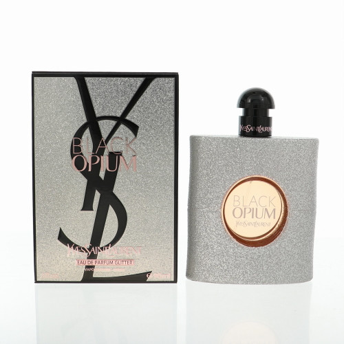 Black Opium Glitter By Yves Saint Laurent 3 Oz Eau De Parfum Spray For Women - Box (3614274185294)