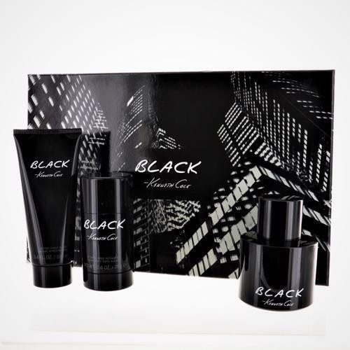 Black By Kenneth Cole 3.4 Oz Eau De Toilette Spray For Men - Gift Set (608940555293)