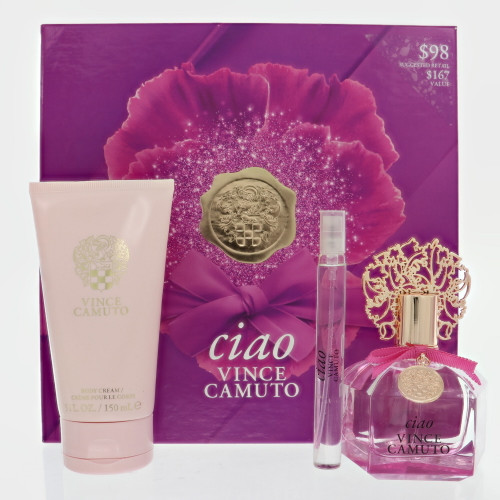 Ciao By Vince Camuto 3.4 Oz Eau De Parfum Spray For Women - Gift Set (608940584514)