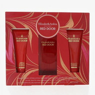 Red Door By Elizabeth Arden 3 Piece Gift Set - 3.3 Oz Eau De Toilette Spray, 3.3 Oz Body Lotion, 3.3 Oz Bath & Shower Gel For Women - Gift Set (085805374938)
