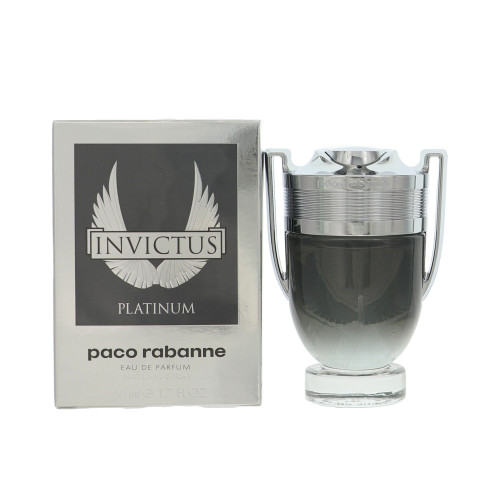 Paco Rabanne Invictus Platinum By Paco Rabanne 1.7 Oz Eau De Parfum Spray For Men - Box (3349668599080)