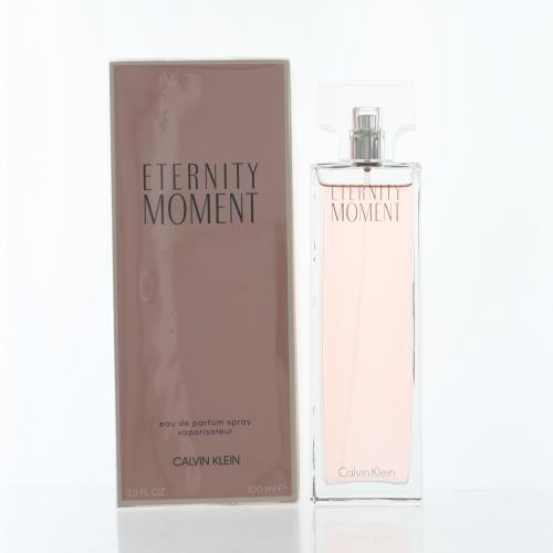 Eternity Moment By Calvin Klein 3.3 Oz Eau De Parfum Spray For Women - Box (0088300139507)