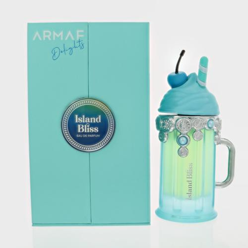 Island Bliss Delights By Armaf 3.4 Oz Eau De Parfum Spray For Men - Box (6295199800942)